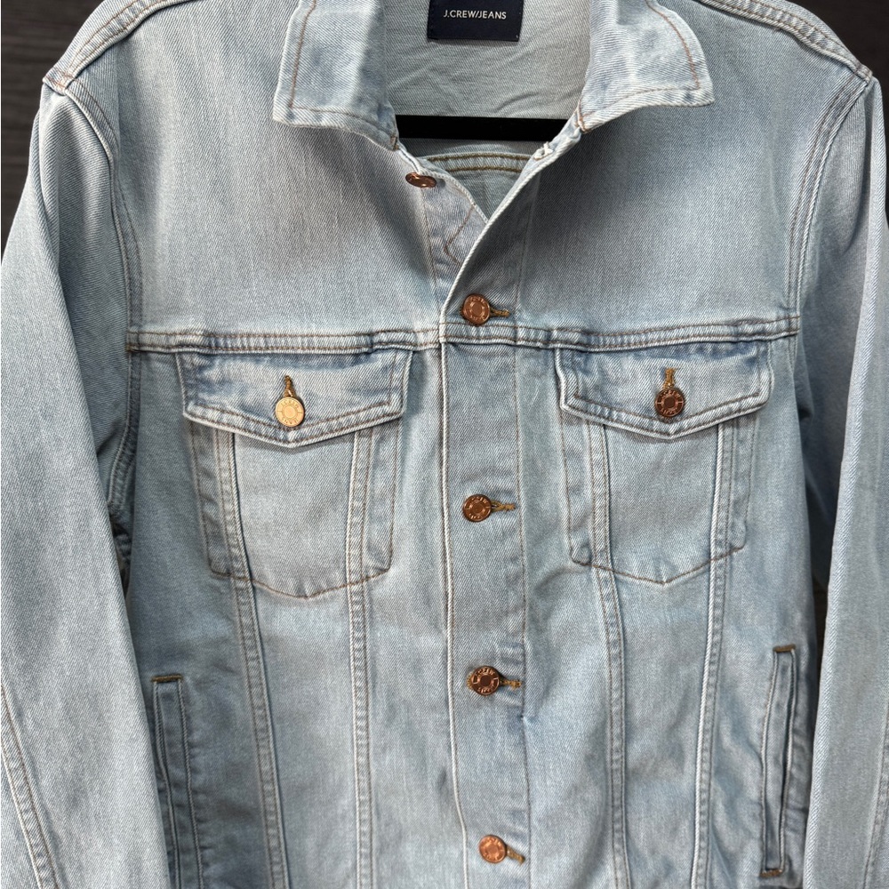 J.Crew Jean Jacket Men’s Medium Light Wash
